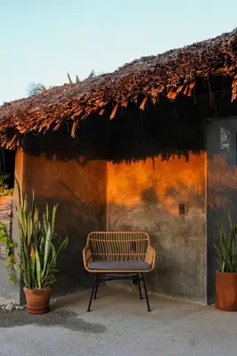 Plano de Ikal Puertecito Beach front House