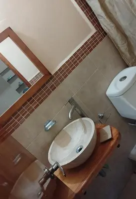 Un baño de Cozy little beach house