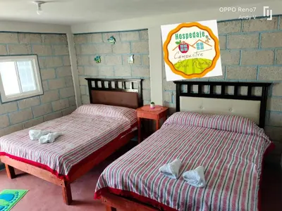 Cama o camas de una habitación en Campestre San Román