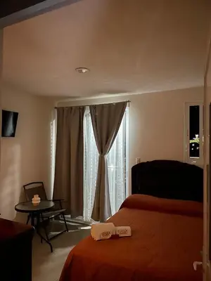 Cama o camas de una habitación en Galex Hotel Posada
