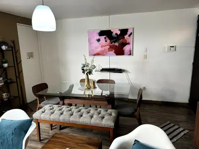 Zona de estar de Hermosa Casa en Coyoacán