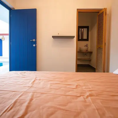 Cama o camas de una habitación en Casa Tobala
