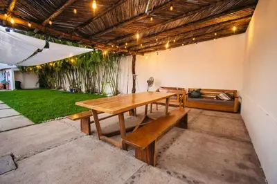 Zona de estar de Casa Tobala