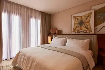 Cama o camas de una habitación en Casa Cunda