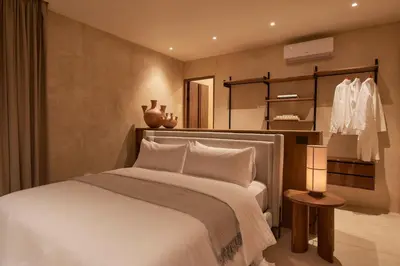 Cama o camas de una habitación en Casa Cunda