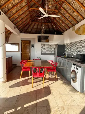Una cocina o zona de cocina en Penthouse vistamar puerto escondido
