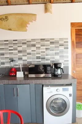 Una cocina o zona de cocina en Penthouse vistamar puerto escondido