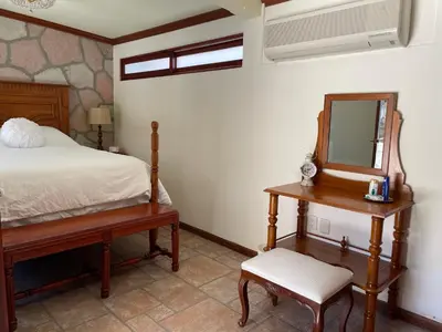 Cama o camas de una habitación en Casa del León