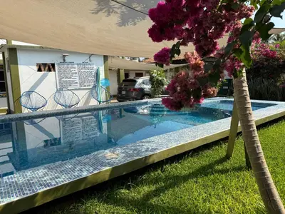 Piscina en o cerca de hotel las olas zicatela 2