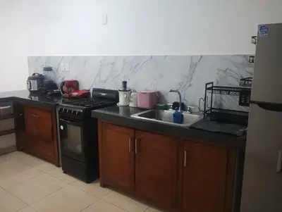 Una cocina o zona de cocina en Casa Moa