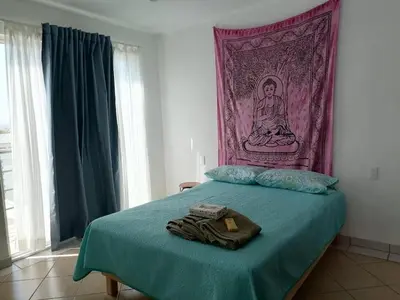 Cama o camas de una habitación en La casa del Coronel