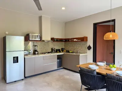 Una cocina o zona de cocina en Rooms Sector M