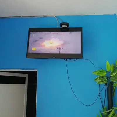 Una televisión o centro de entretenimiento en Casa Vargas Veracruz