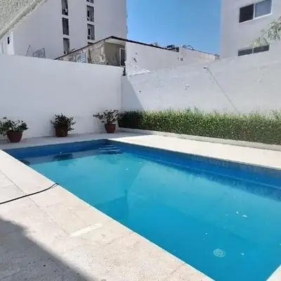 Departamento con alberca en costa azul