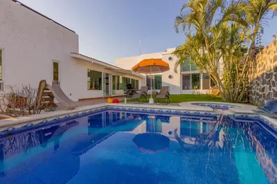 Piscina en o cerca de Casa en Burgos, Cuernavaca