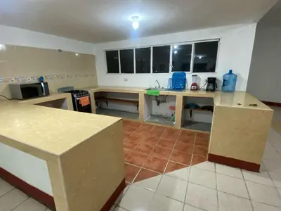 Una cocina o zona de cocina en Amplio departamento a 7 minutos de cholula