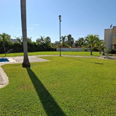 Jardín al aire libre en palmar diamante
