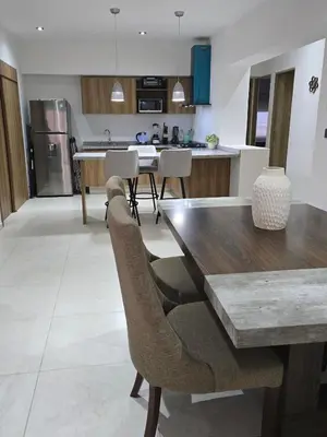 Una cocina o zona de cocina en Descanso en ACAPULCO DIAMANTE