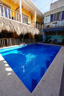 Piscina en o cerca de Zipoliteville - HOTEL NUDISTA
