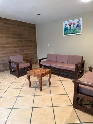 Zona de estar de Chalets Dannis