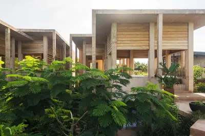 Jardín al aire libre en Casa Naya