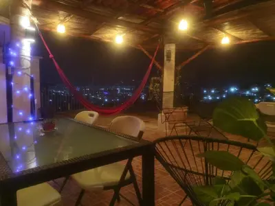 Un balcón o terraza de Casa Aca
