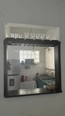 Una cocina o zona de cocina en Departamento flores Magón