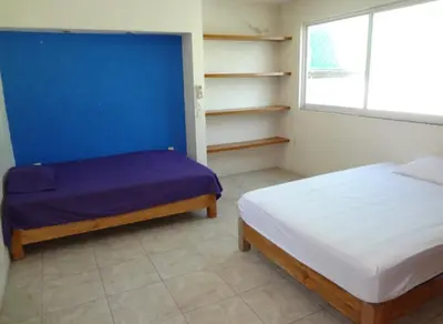 Cama o camas de una habitación en Casa de fin de semana