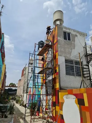 Plano de Sustainable Home - Casa Vecindad Murals