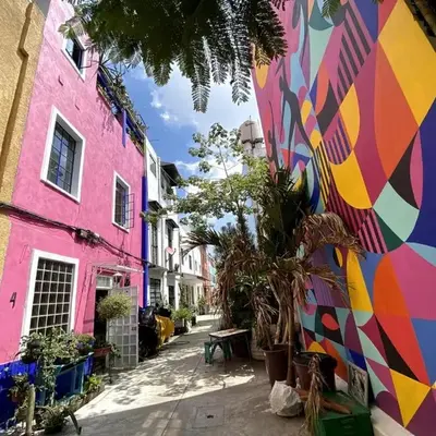 Sustainable Home - Casa Vecindad Murals