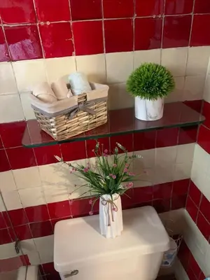 Un baño de Acogedor departamento