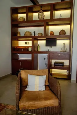 Una cocina o zona de cocina en Beachfront house Private beach Pool 6 people