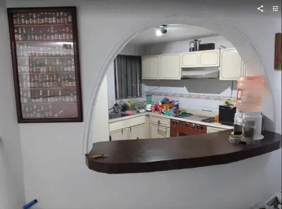 Una cocina o zona de cocina en Casa en Xochimilco para 5 personas ideal para el Mundial 2026