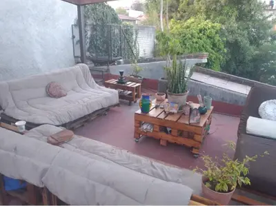 Zona de estar de Casa en Xochimilco para 5 personas ideal para el Mundial 2026