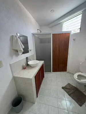 Un baño de apartment with sea and Island views