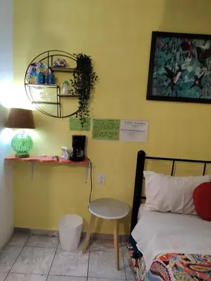 Cama o camas de una habitación en Ganesha HOSTAL