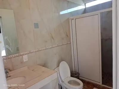 Un baño de Hotel Espacio Mágico