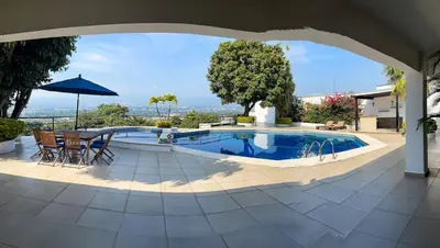 Piscina en o cerca de Casa Lomas de Cuernavaca