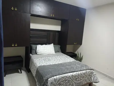 Cama o camas de una habitación en Don Charlie