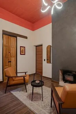 Zona de estar de Solazul Experiencia & Estancia