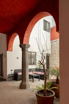 Un patio o zona al aire libre en Solazul Experiencia & Estancia