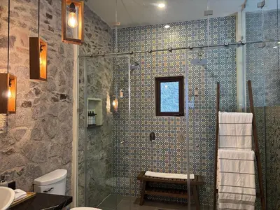 Un baño de Castello di Carlo - Departamento Carlo Magno I