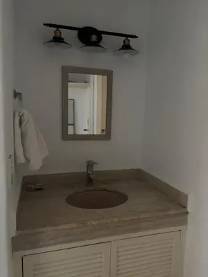 Plano de Torres gemelas - Suite equipada con vista a la bahía