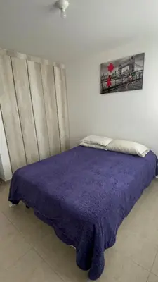 Cama o camas de una habitación en VALQUIRICO y VW A POCOS MINUTOS
