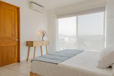 Cama o camas de una habitación en Condos Cruz del Mar