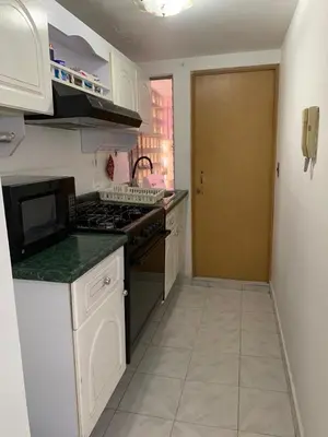 Una cocina o zona de cocina en Casa azul