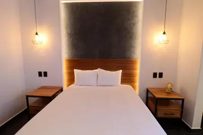 Cama o camas de una habitación en Palmas luxury apartment 102