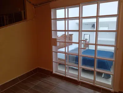 Cama o camas de una habitación en Playa, amplitud y tranquilidad