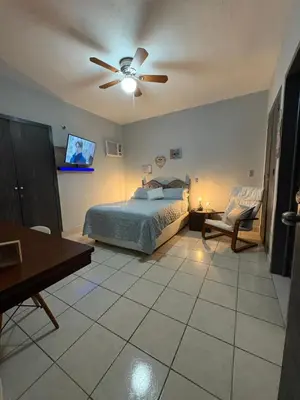 Cama o camas de una habitación en Victoria Habitación Privada