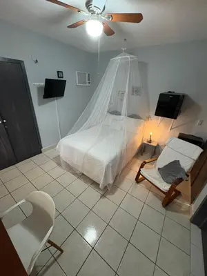 Cama o camas de una habitación en Victoria Habitación Privada